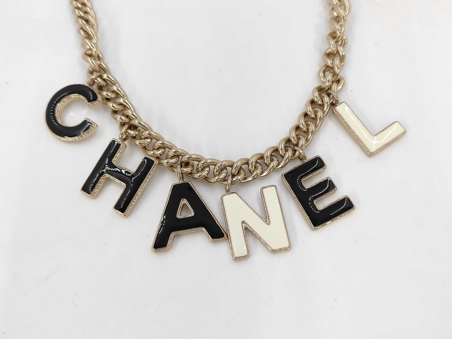 CHANEL Necklace Logo B22A Necklace