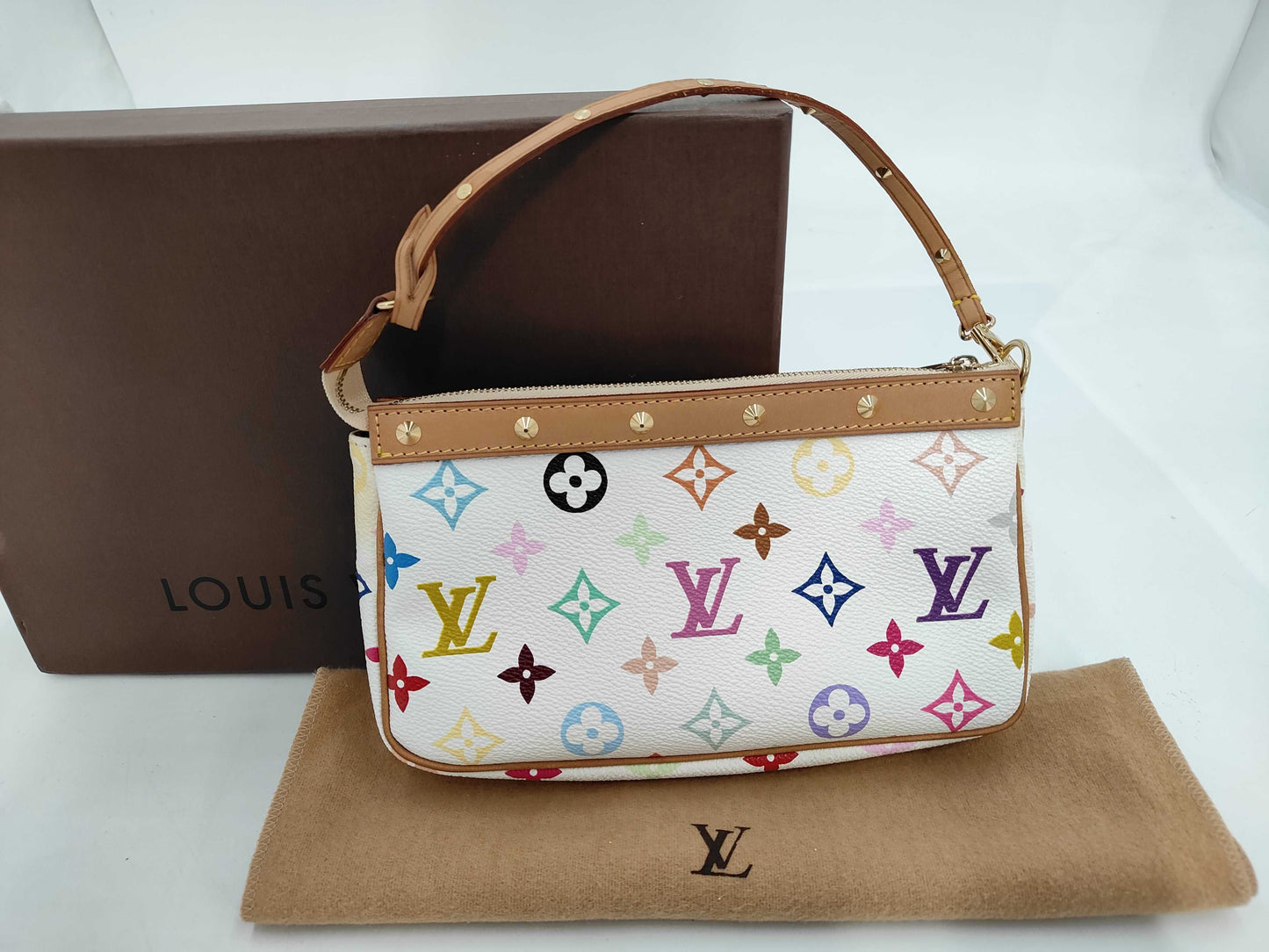 LOUIS VUITTON Multicolor Accessory Pouch
