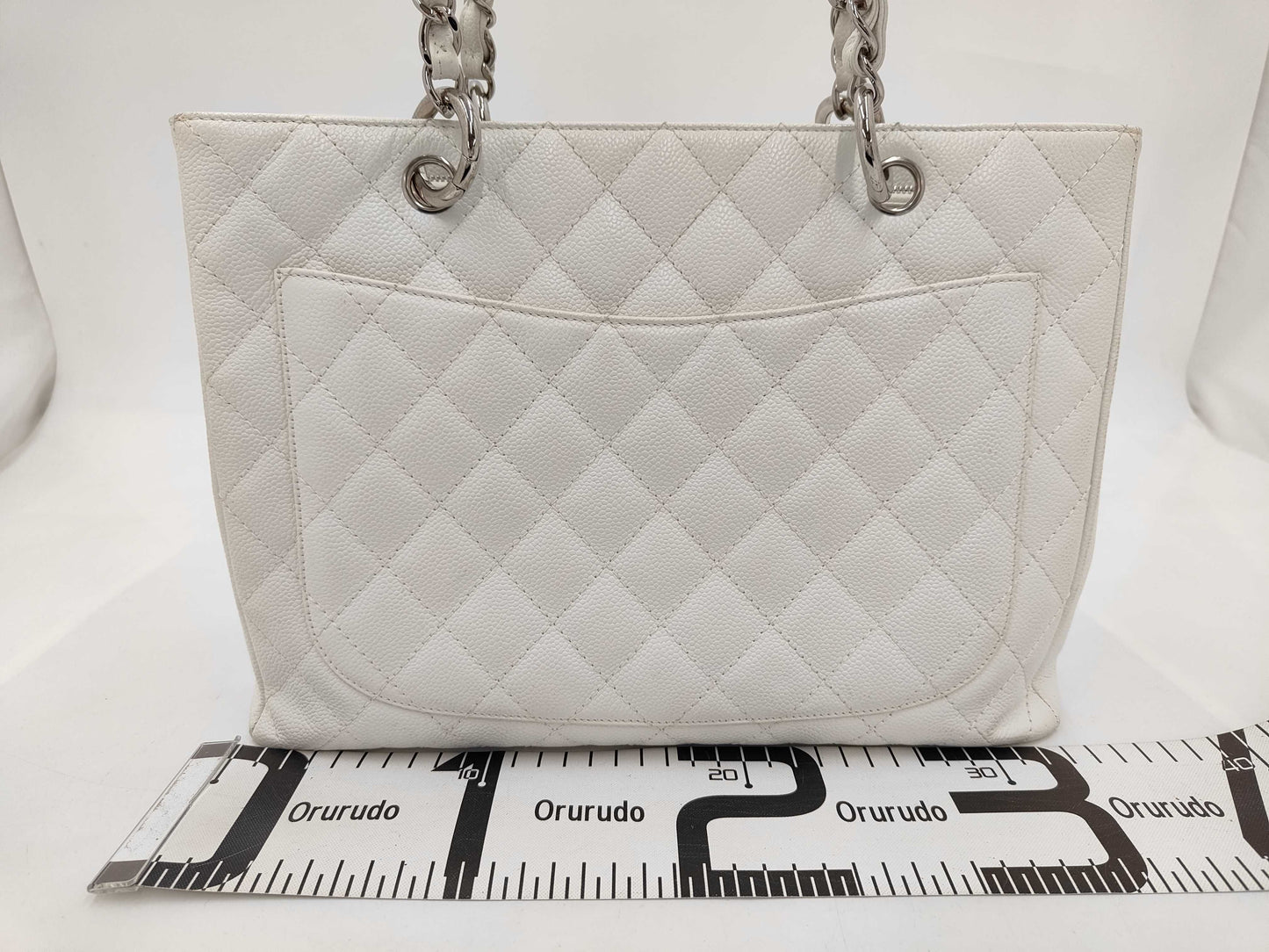 CHANEL GST Caviar Skin Tote Bag