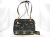 CHANEL Triple Coco Chain Shoulder Bag in Patent Leather