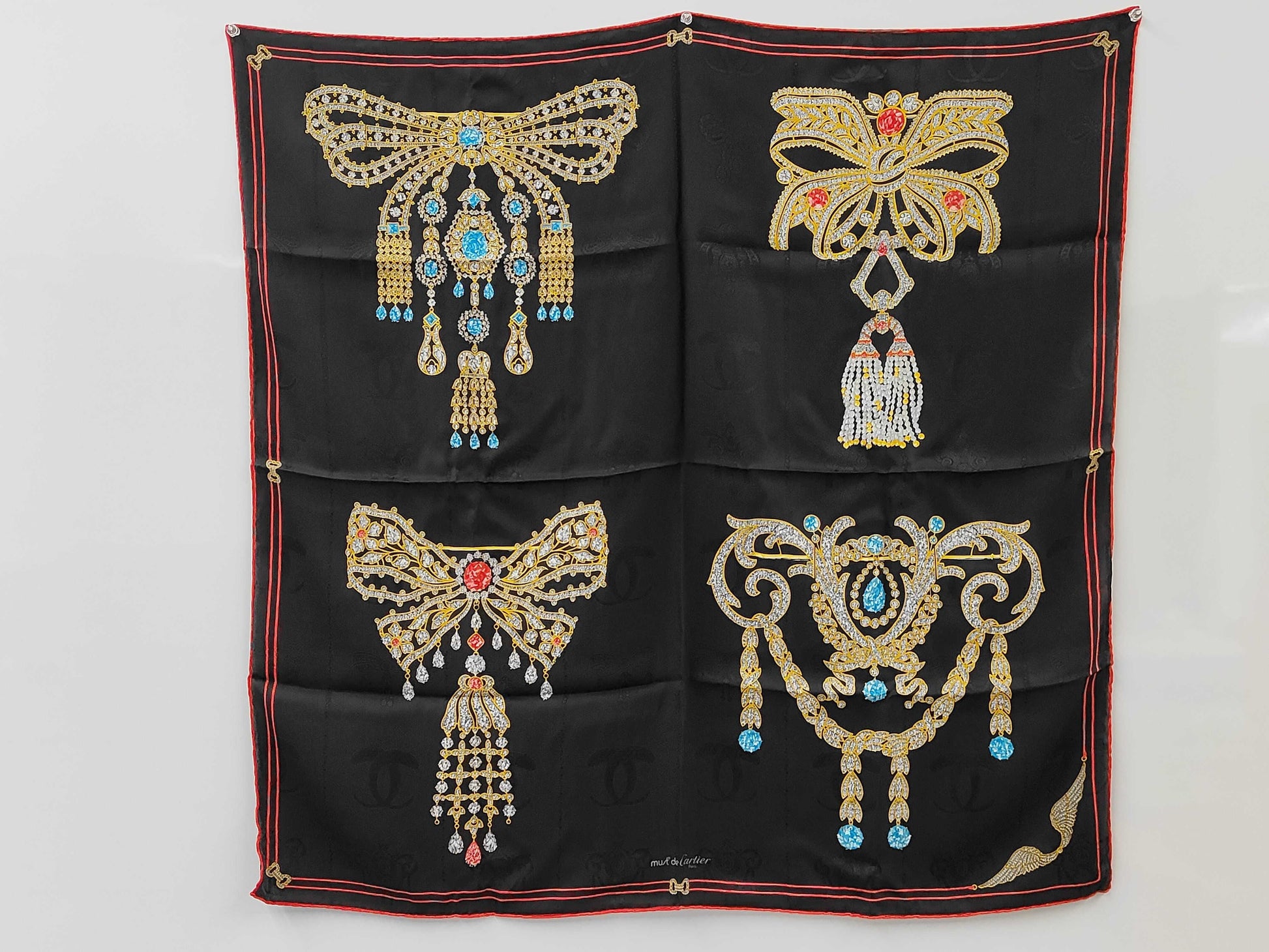 Cartier Cartier must de Cartier scarf