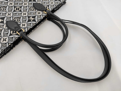 LOUIS VUITTON Monogram Jacquard M57207 On the Go GM FL3220/NFC Tote Bag