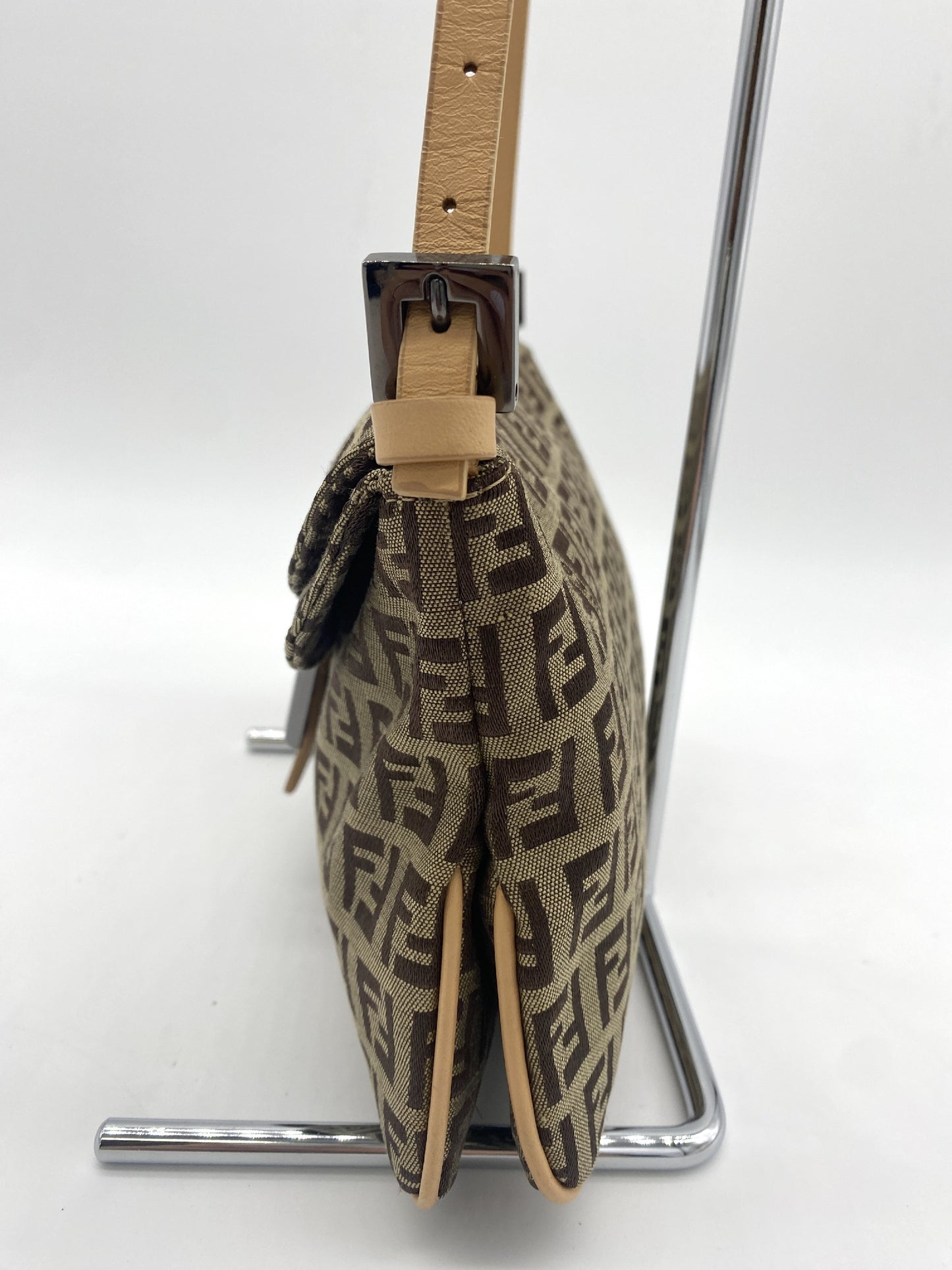 FENDI Zucchino Mamma Bucket Shoulder Bag