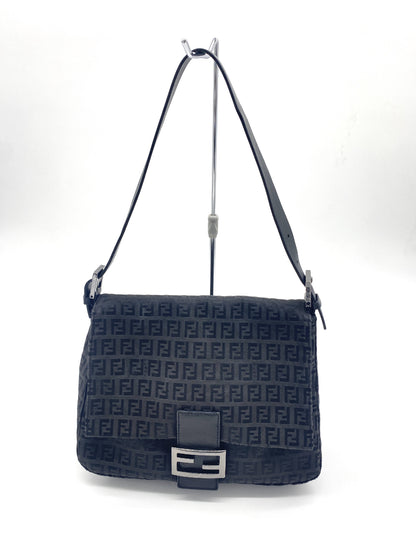 FENDI Zucchino Mamma Bucket Shoulder Bag
