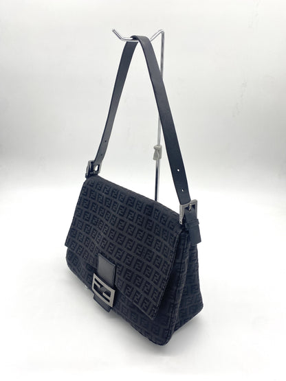 FENDI Zucchino Mamma Bucket Shoulder Bag