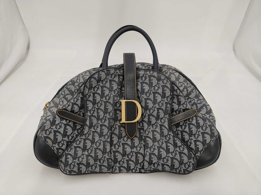 Dior Trotter Double Saddle Handbag with Hardware