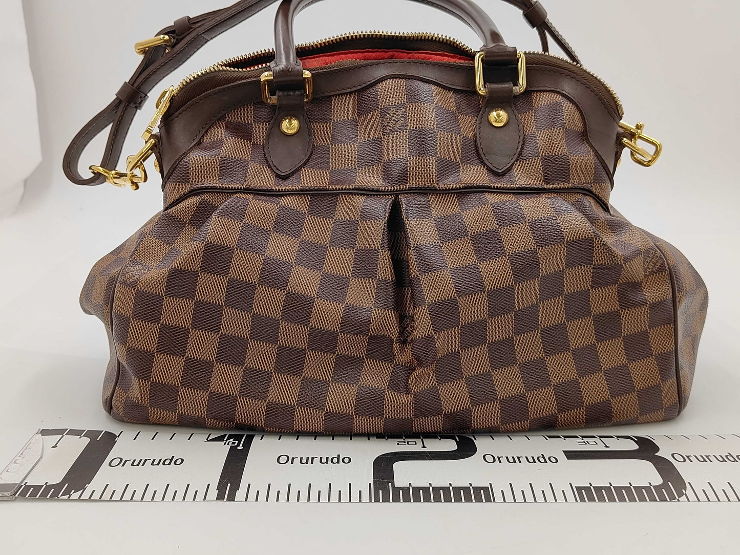 LOUIS VUITTON Damier Trevi PM 2-Way Hand/Shoulder Bag