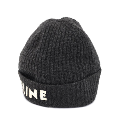 CELINE CELINE Knit hat Cap with logo embroidery Other accessories