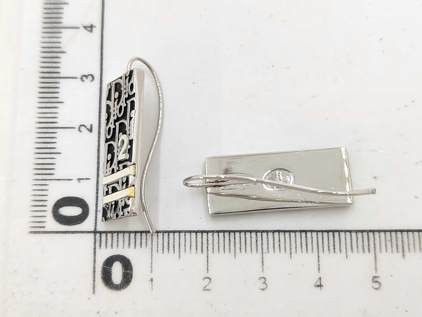 Dior Christian Dior Trotter Black Earrings