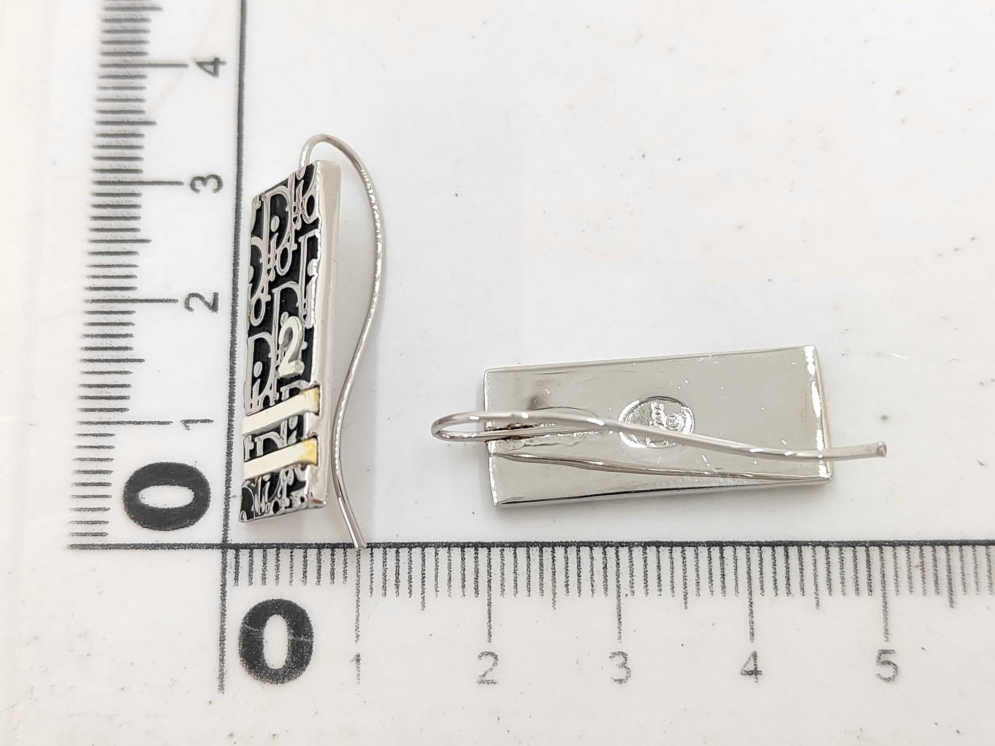 Dior Christian Dior Trotter Black Earrings