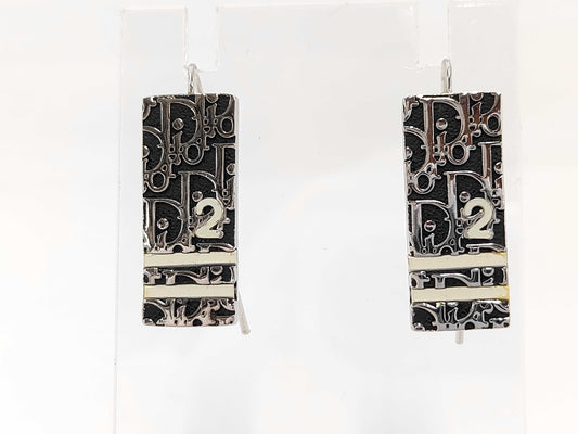 Dior Christian Dior Trotter Black Earrings