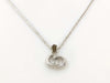 Dior Christian Dior Silver CD Logo Necklace