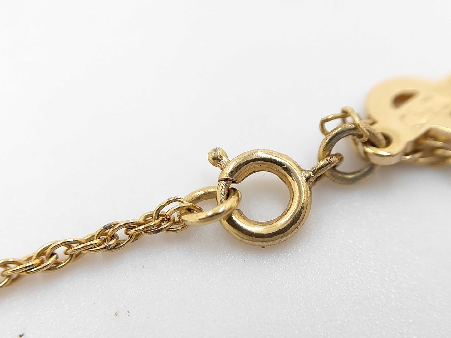 Dior Christian Dior Gold Rhinestone and Color Stone Necklace