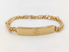 Dior Christian Dior Gold CD Logo Plate Bracelet/Bangle