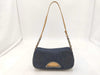 Dior Christian Dior Marispearl One-Shoulder Denim Leather MA-1909 Shoulder Bag