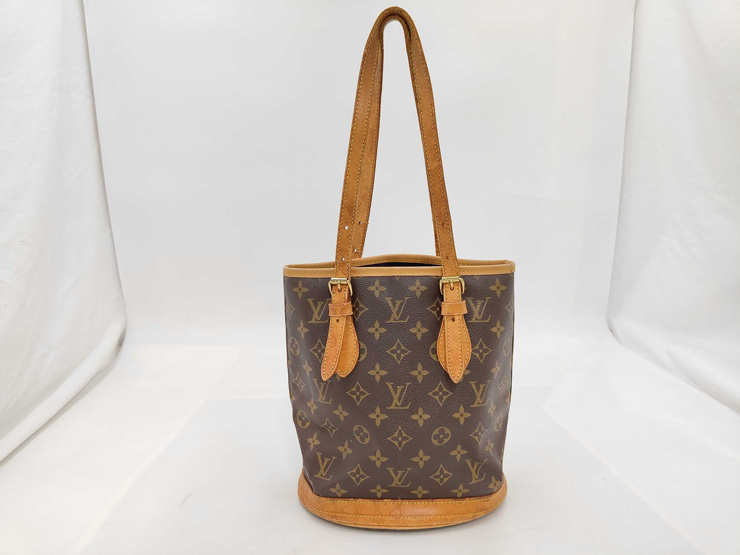 LOUIS VUITTON Louis Vuitton Shoulder Bag Monogram Bucket PM Tote Bag