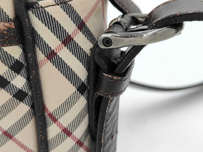 BURBERRY Nova Check Shoulder Bag