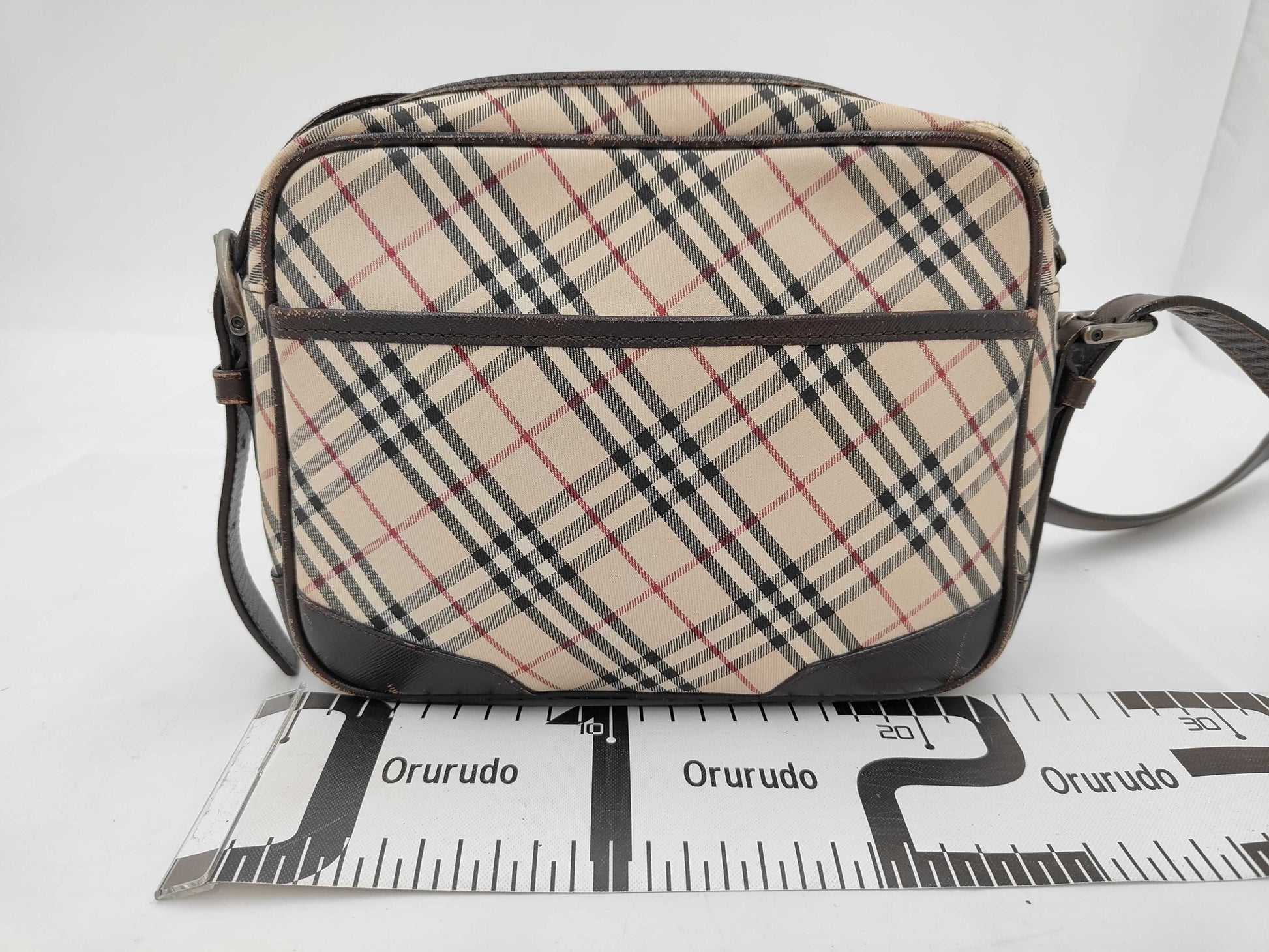 BURBERRY Nova Check Shoulder Bag