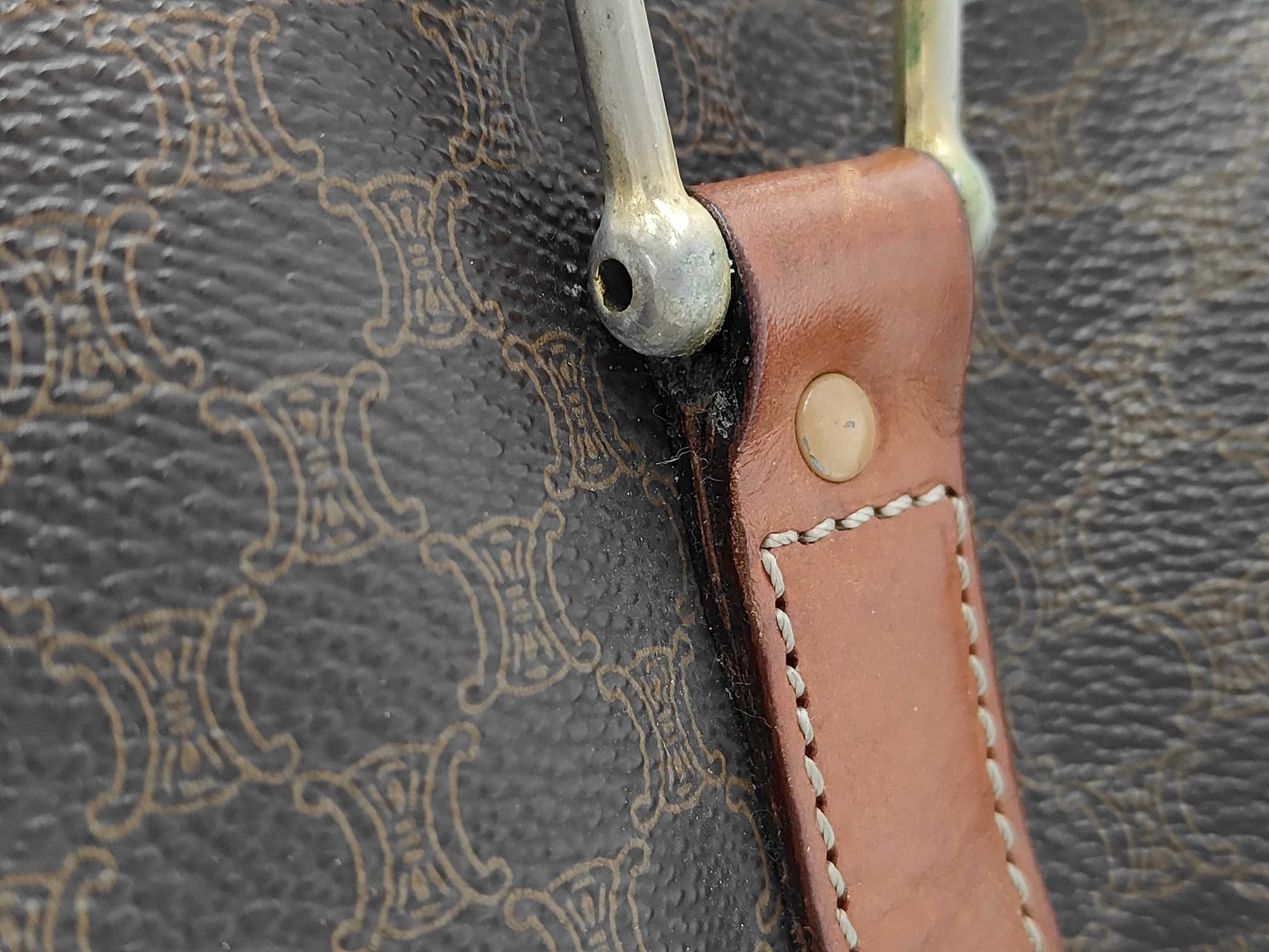 CELINE Macadam Boston Bag