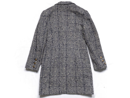 CHANEL 1988 Spring/Summer Runway Mademoiselle Button Tweed Coat