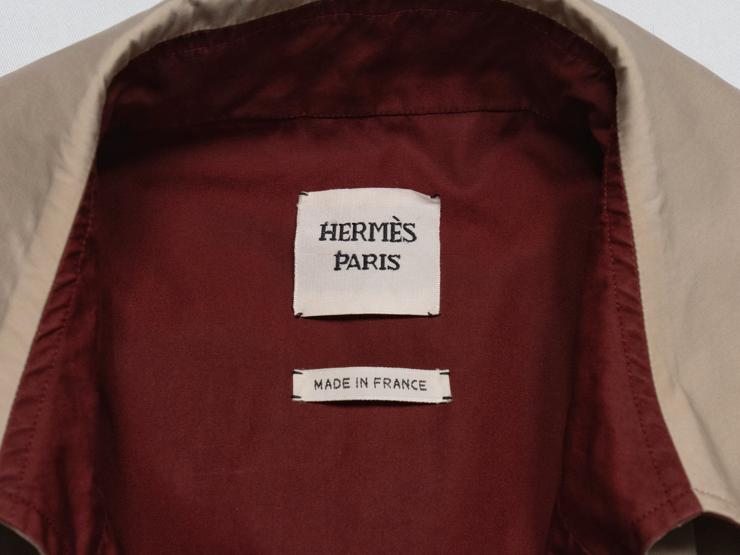 HERMES double-face coat