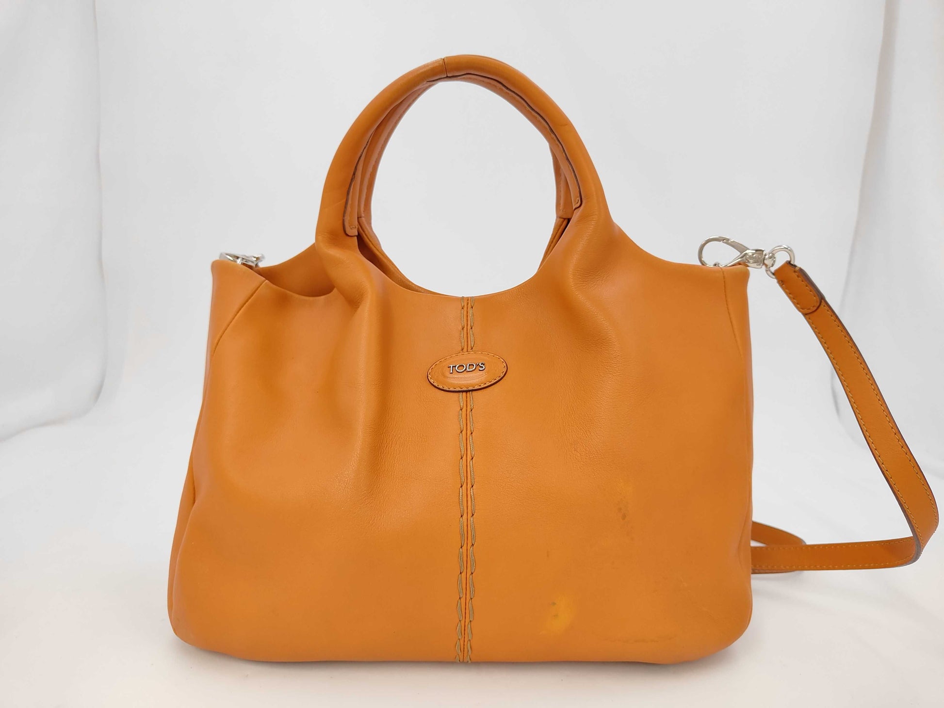 TODS Leather 2-way Handbag Shoulder Bag Bag
