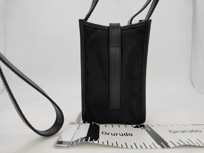 GUCCI Jackie Nylon and Leather Shoulder Bag