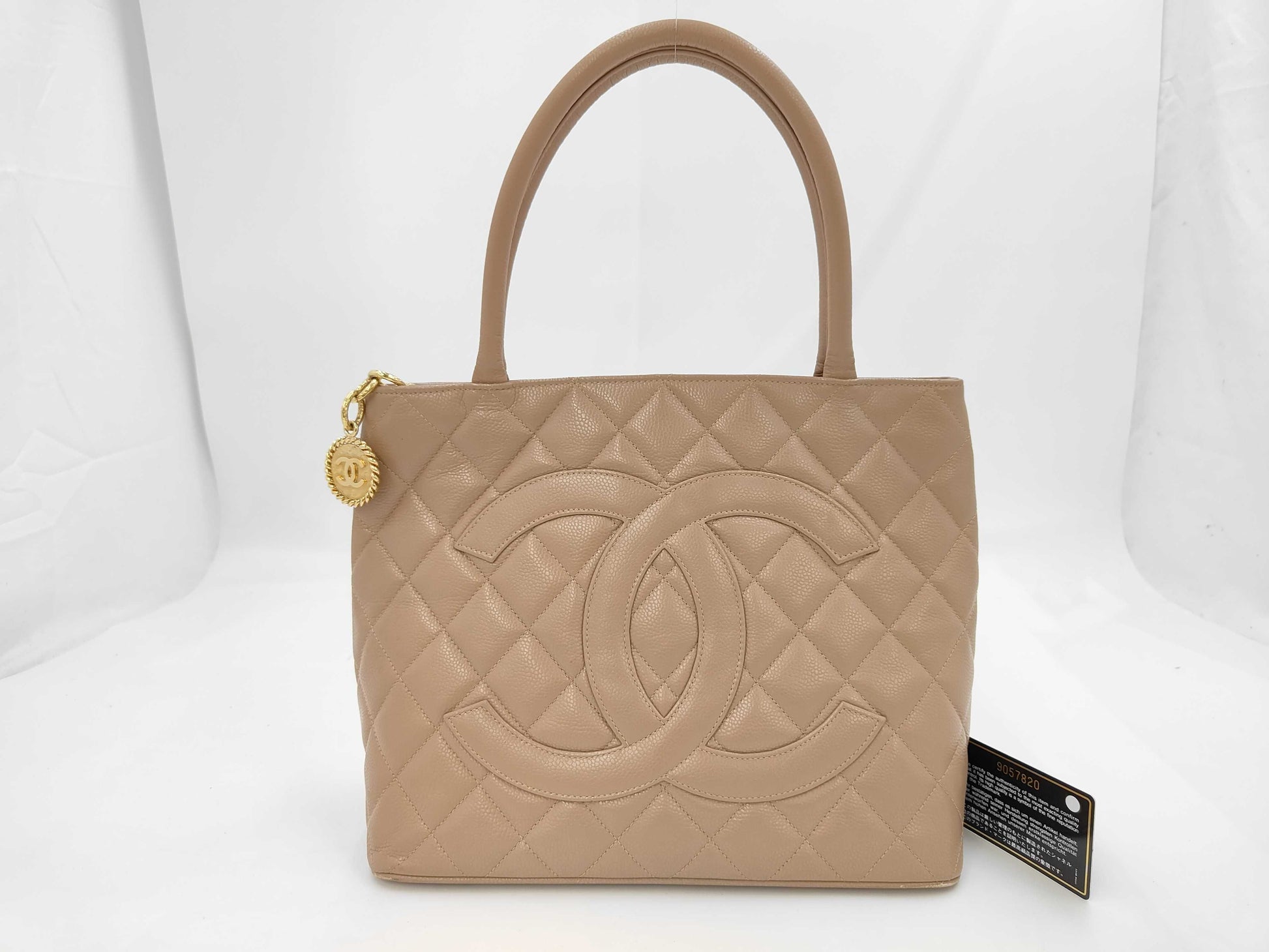 CHANEL Reissue Tote Bag with Coco Mark and Caviar Skin, No. 9