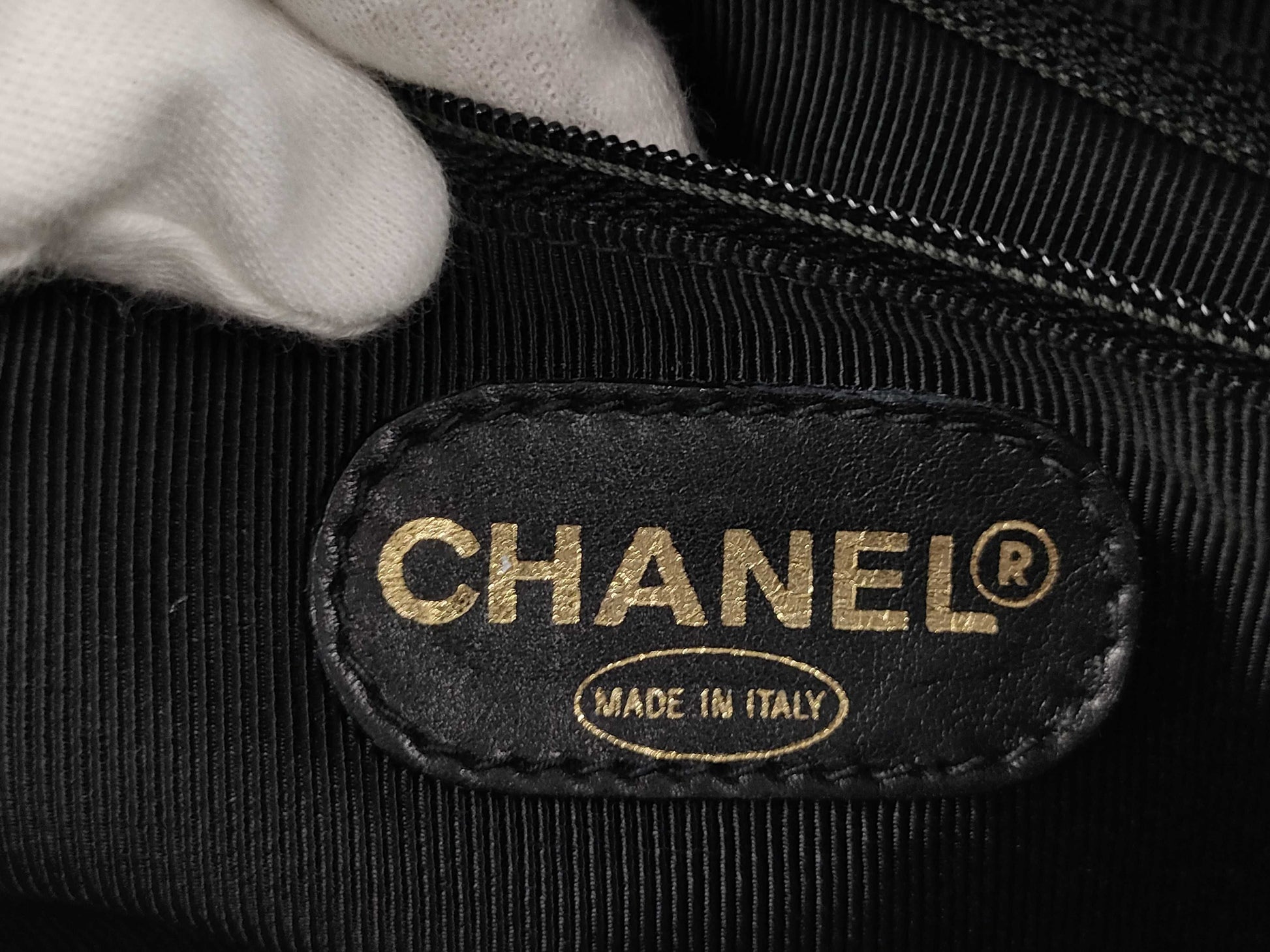 CHANEL Lambskin Turnlock Tote Bag