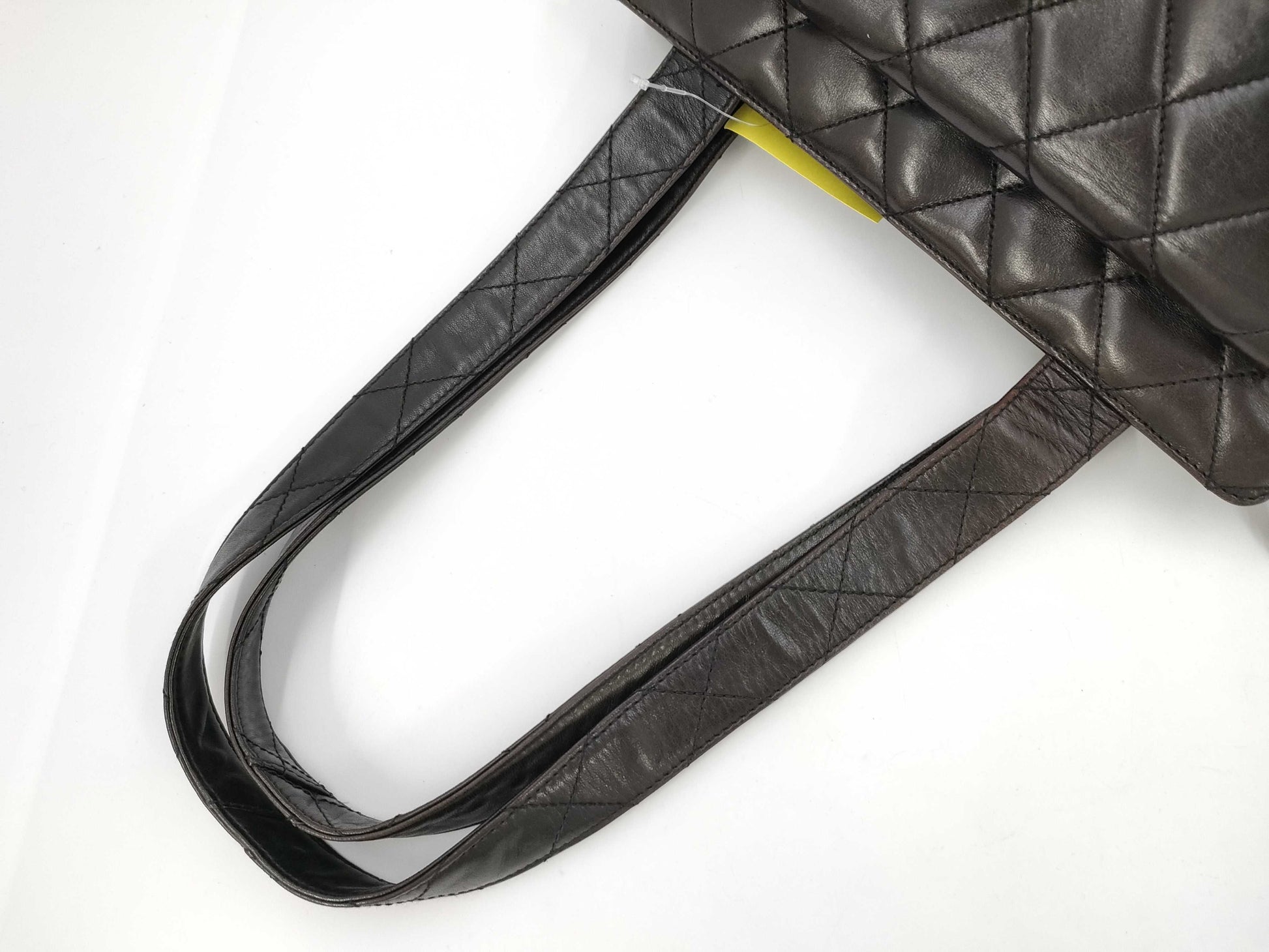 CHANEL Lambskin Turnlock Tote Bag