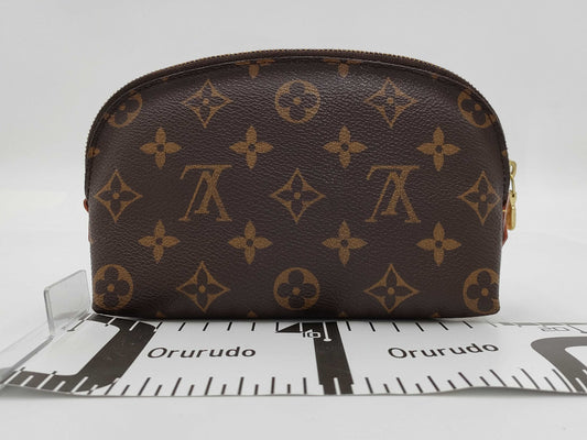LOUIS VUITTON CA0030 Monogram M47515 Pochette Cosmetic Pouch