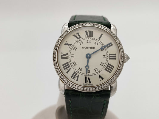 Cartier Ronde Louis SM WR000251 2887 110272LX Quartz 18K Gold Boys' Watch
