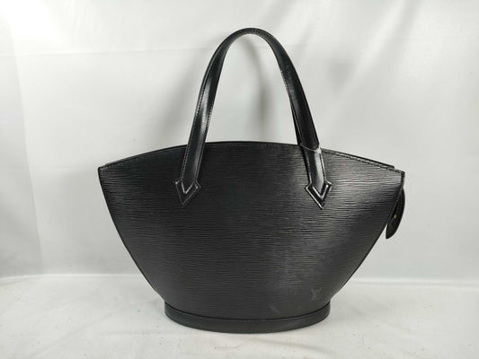 LOUIS VUITTON RFID Unverifiable VI 0956 Epi Sanjac Black Tote Bag
