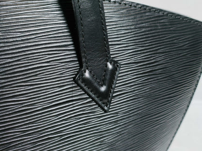 LOUIS VUITTON RFID Unverifiable VI 0956 Epi Sanjac Black Tote Bag
