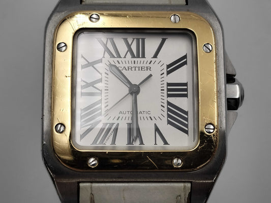 Cartier Santos 100 2878 497438RX Automatic Men's Watch