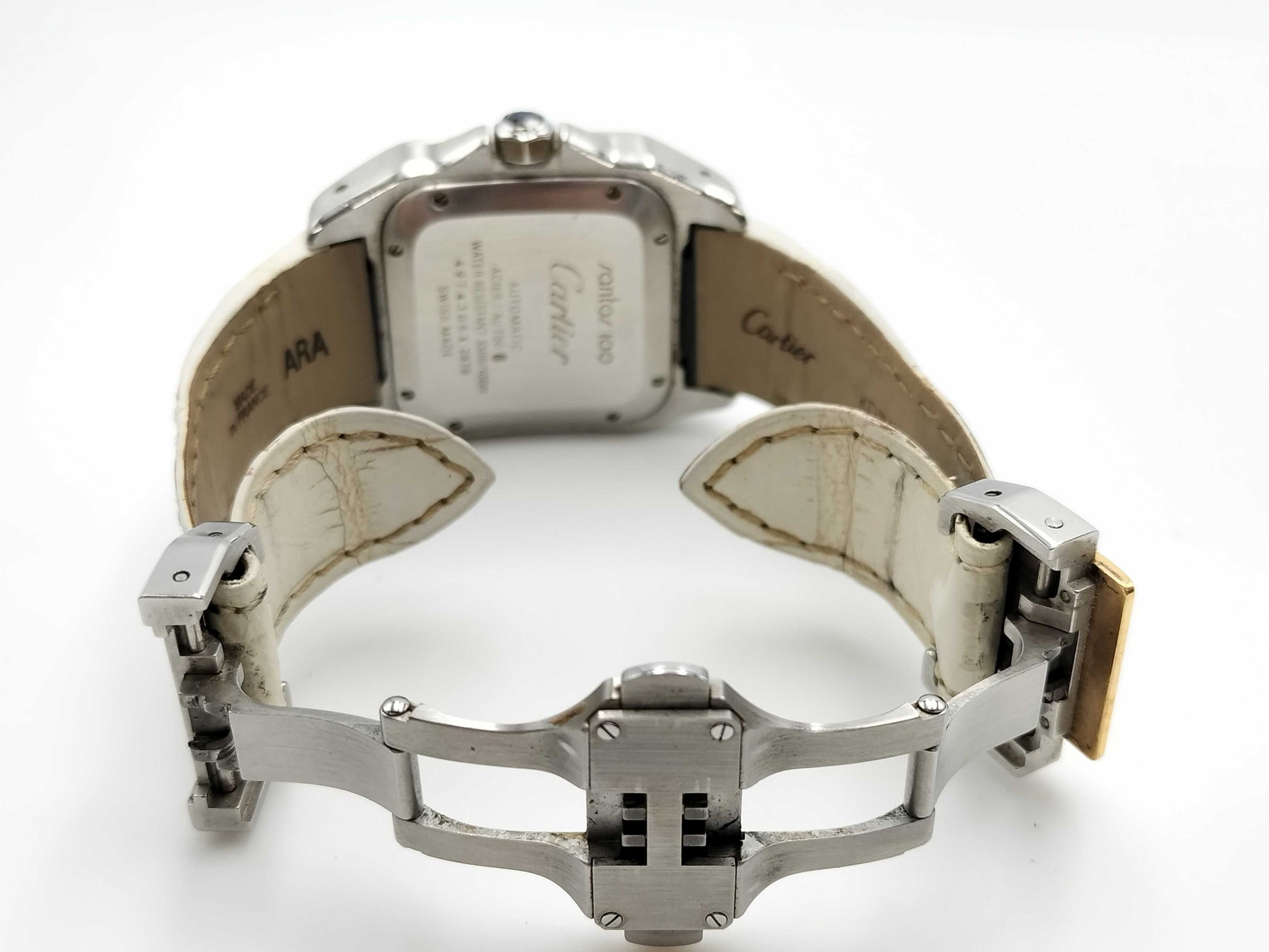 Cartier Santos 100 2878 497438RX Automatic Men's Watch