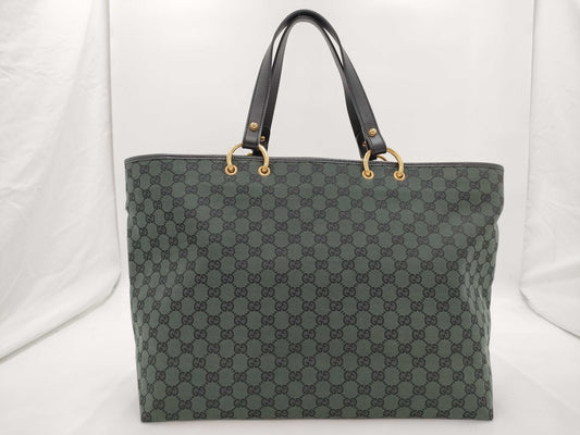 GUCCI GG Canvas Tote Bag