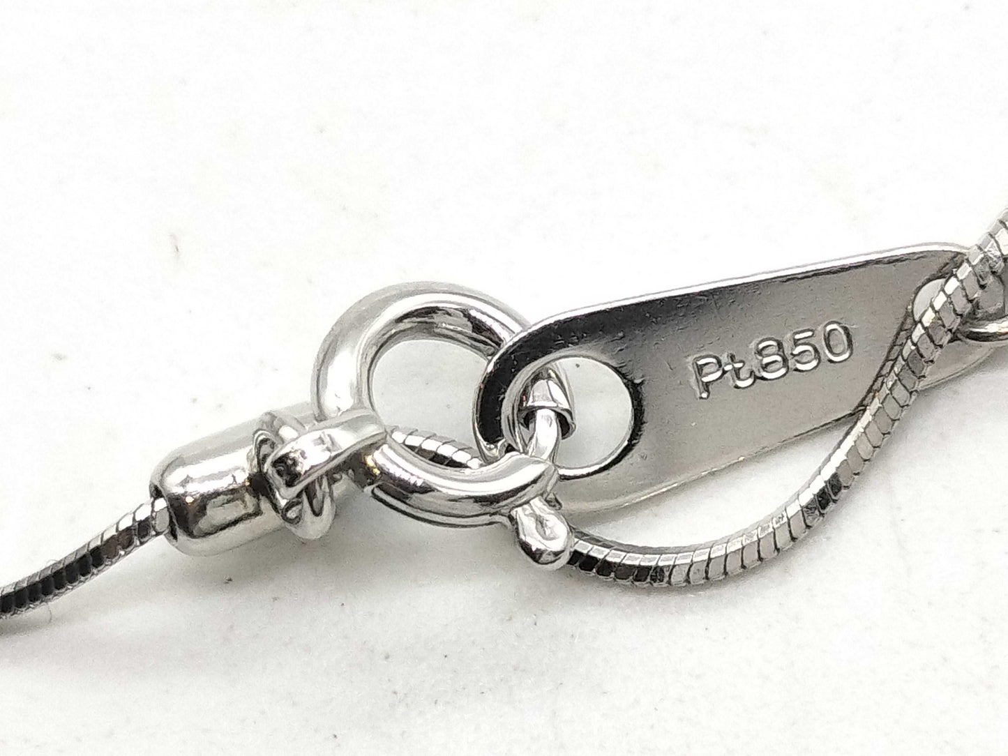D2.028ct FD0.30ct Pt900/850 5.2g Necklace 