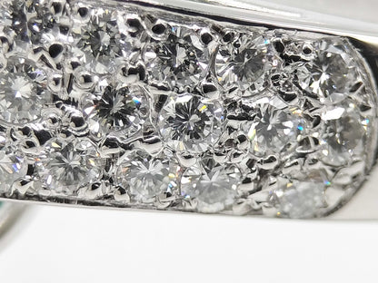 E4.36ct D0.418ct Pt900 9.3g Ring 