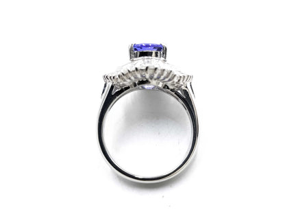 TZ2.50ct D1.385ct PT900 10.5g Ring 