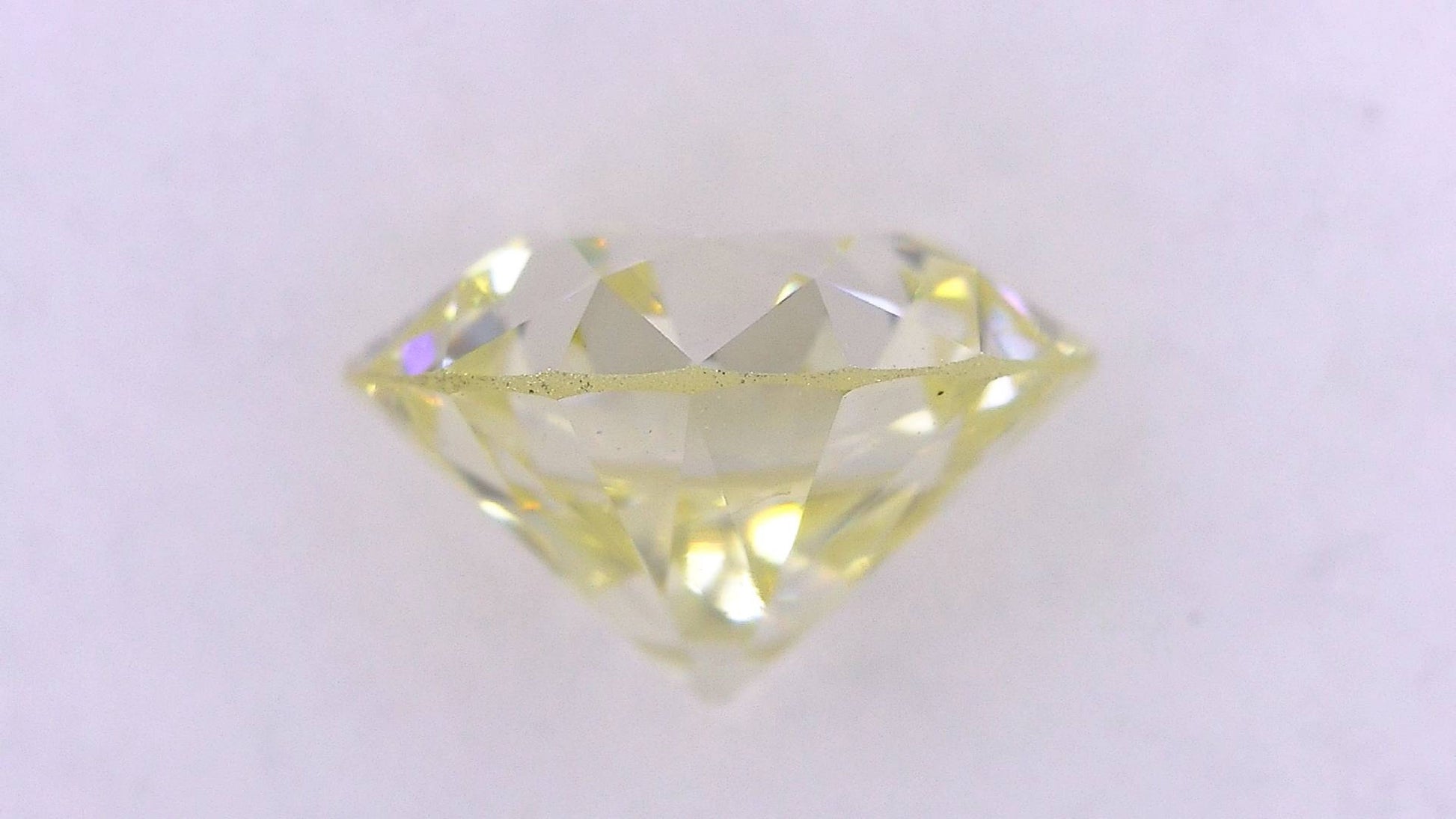 1.536ct UNDER S) LIGHT YELLOW VS-1 ****/GD/GD NONE NATURAL 7.28-7.41X4.63mm X Diamond Loose