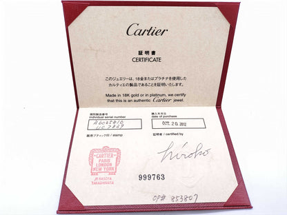 Cartier Love Bracelet #16 4PD White Gold 750 31.0g Bracelet/Bangle 