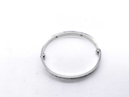 Cartier Love Bracelet #16 4PD White Gold 750 31.0g Bracelet/Bangle 