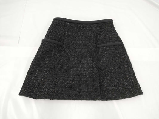 LOUIS VUITTON Tweed Pocket Skirt Skirt