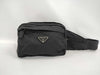 PRADA Nylon Triangle Logo Body Bag Waist Bag