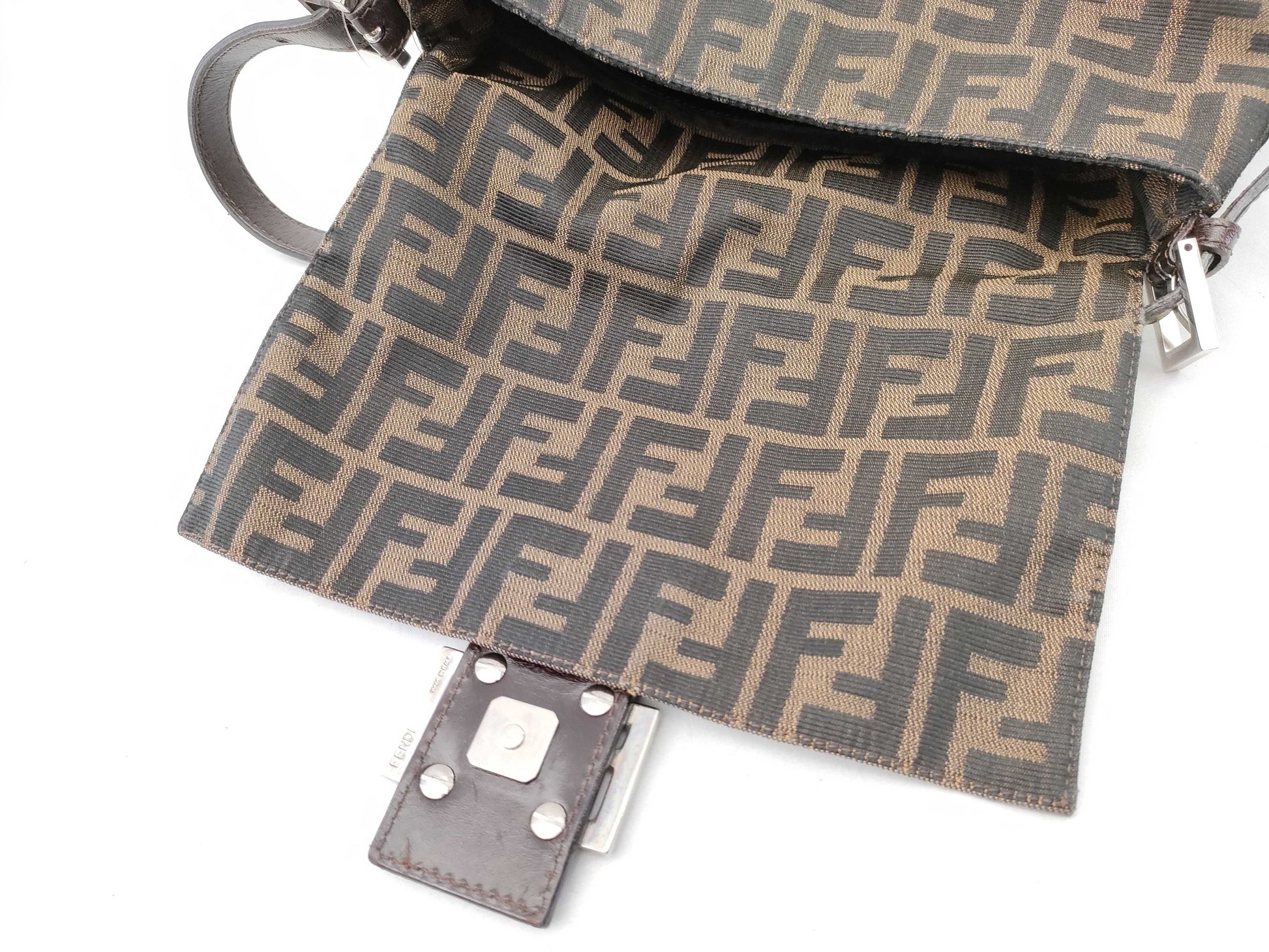 FENDI Zucca pattern Mamma Bucket handbag