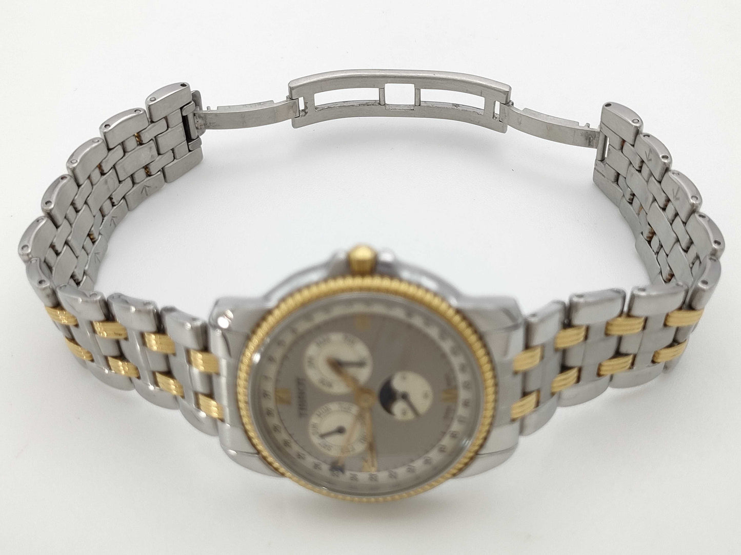 TISSOT C285/385C Triple Calendar Moon Phase Quartz Men's Watch