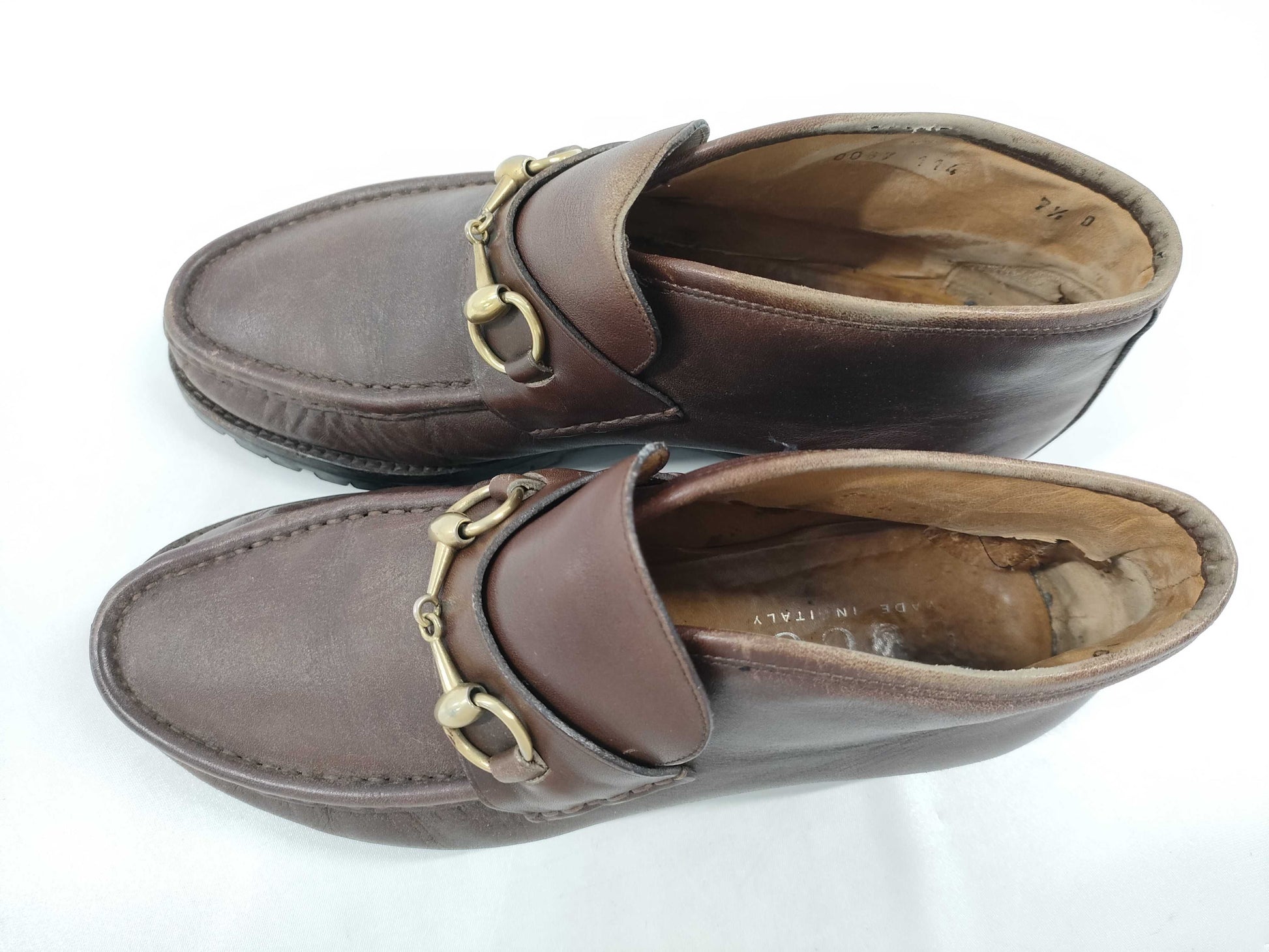 GUCCI Bit Boots Brown Other Shoes