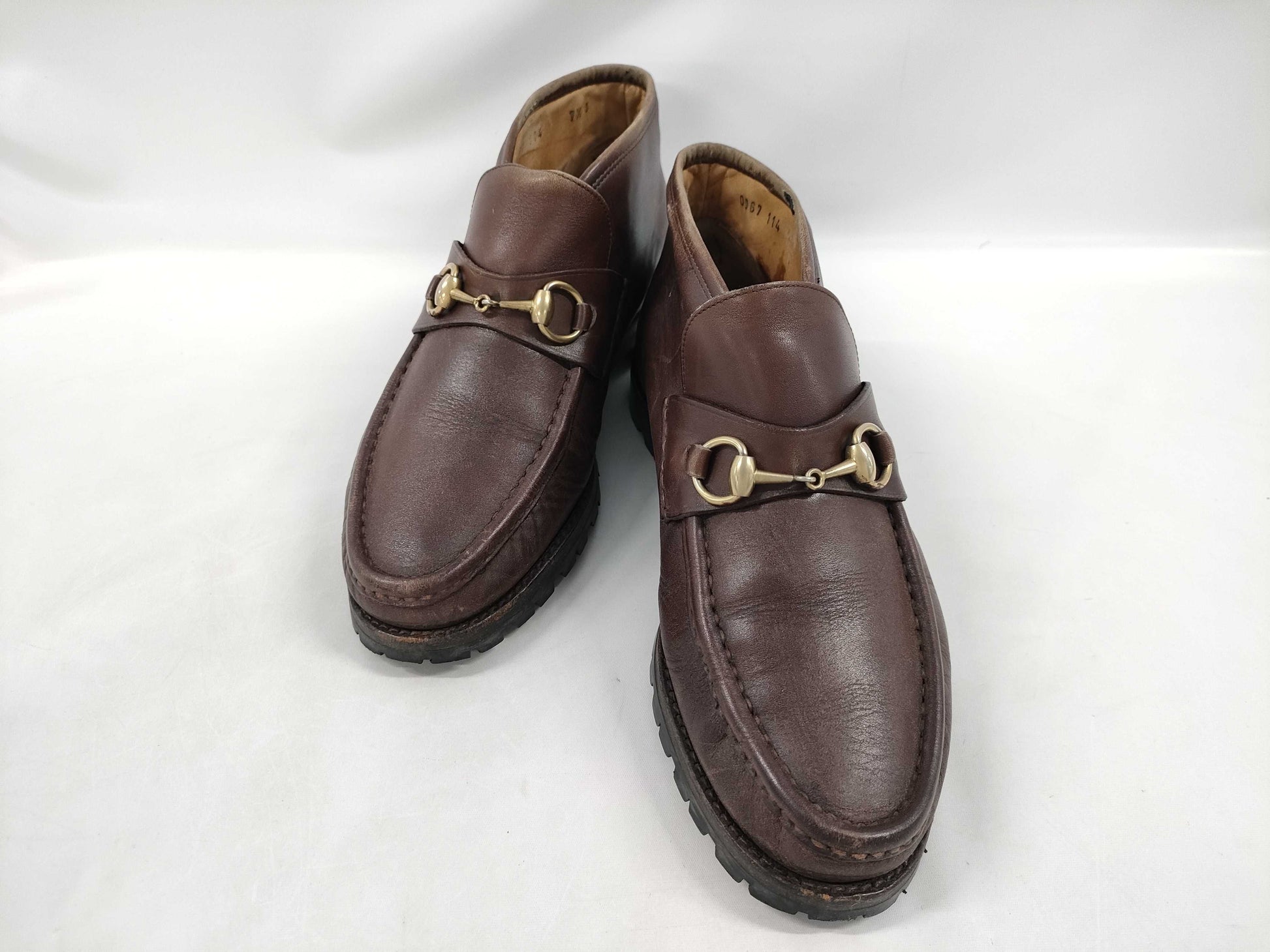 GUCCI Bit Boots Brown Other Shoes