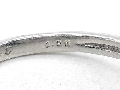 R1.86ct D0.80ct Pt950 4.5g Ring 